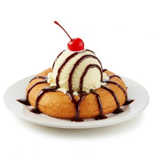 SOPAPILLA WITH ICE CREAM